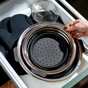 Steamer Basket Set. 2-Piece