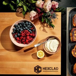 HexClad Beechwood Cutting Board. Extra-Large