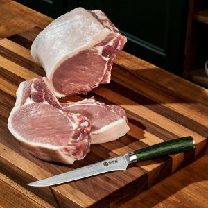 Damascus Steel Boning and Fillet Knife. 6
