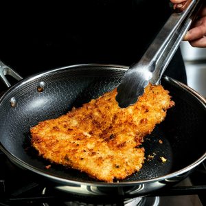 Hybrid Fry Pan with Lid. 10