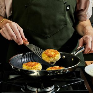 Hybrid Fry Pan with Lid. 10