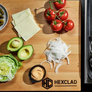 HexClad Beechwood Cutting Board. Extra-Large