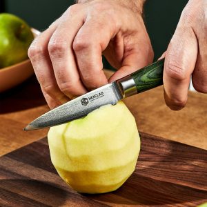 Damascus Steel Paring Knife. 3.5