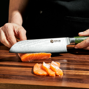 Essential Damascus Steel Knife Set. 6pc