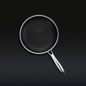 Hybrid Fry Pan with Lid. 10