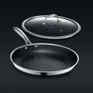 Hybrid Frying Pan with Lid. 12