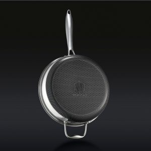 3.3QT Hybrid Deep Sauté Pan with Lid