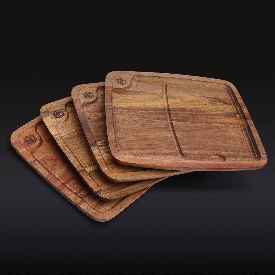 Bistecca Plate Set. 4pc