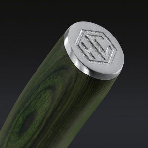 Damascus Steel Serrated Bread Knife. 8