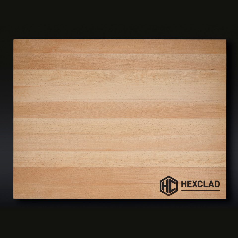 HexClad Beechwood Cutting Board. Extra-Large