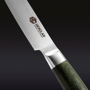 Damascus Steel Utility Knife. 5